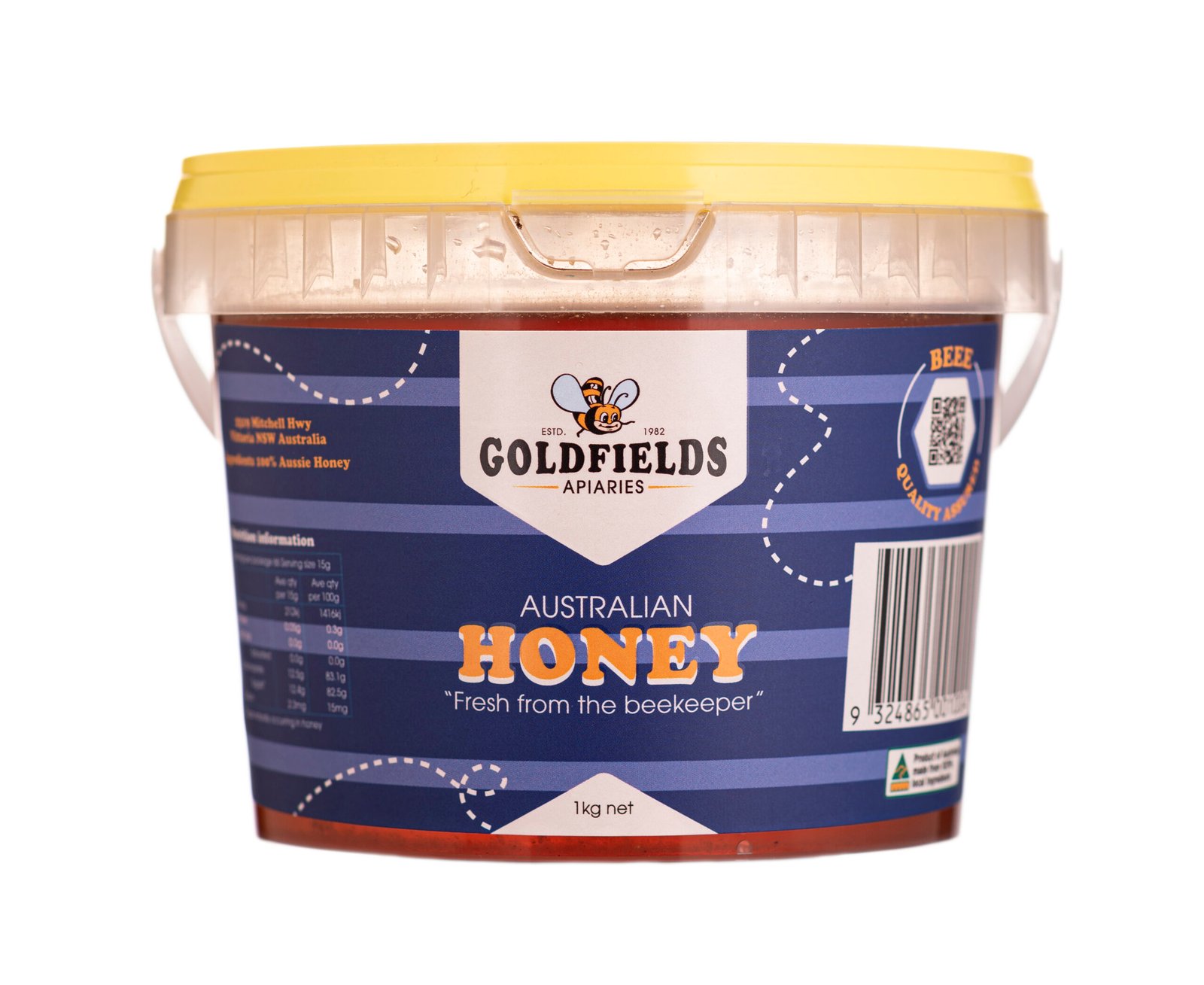 Goldfields 1kg Mixed Blossom Honey